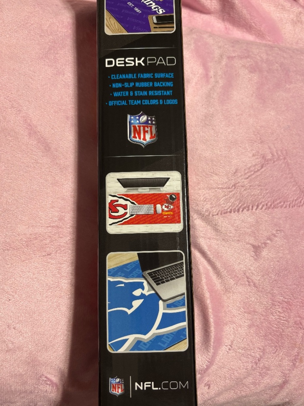 NFL Chiefs Fan Kansas Desk Mousepad Accessory New